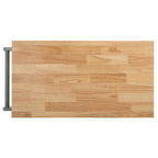 Desserte de cuisine 1 porte, 2 tiroirs, 2 étagères – 33,5 L x 16,9 P x 35 H – 33Lx17Px35H