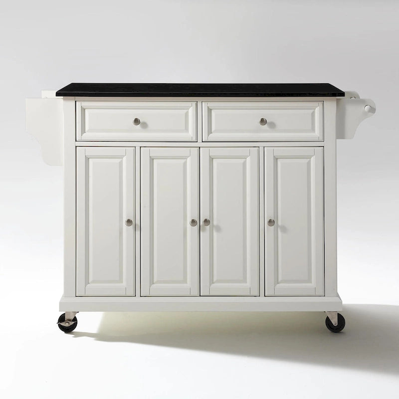 Desserte de cuisine grand format avec plateau en granit - 45,7 P x 130,8 L x 91,4 H cm