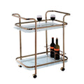 Desserte Contemporaine Fini Champagne - 32.5 H x 27 L x 16.5 P Pouces