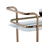 Desserte Contemporaine Fini Champagne - 32.5 H x 27 L x 16.5 P Pouces