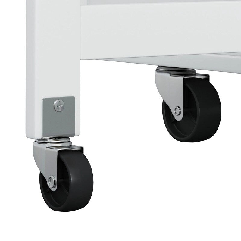 Desservante d'îlot de cuisine multifonctionnelle avec porte-épices, casier à vin, porte-serviettes et plateau pliable en bois d'hévéa
