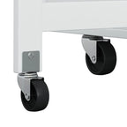 Desservante d'îlot de cuisine multifonctionnelle avec porte-épices, casier à vin, porte-serviettes et plateau pliable en bois d'hévéa
