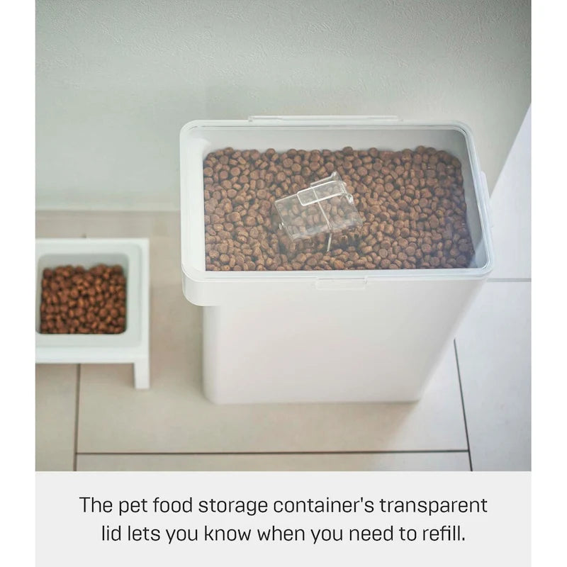 Boîte de rangement hermétique pour aliments pour animaux de compagnie - trois tailles, polypropylène, grande, 6,8 kg, 12,1 litres, 11,4 litres