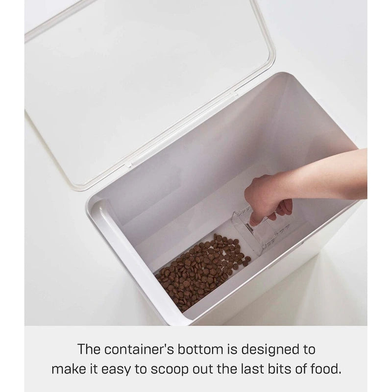 Boîte de rangement hermétique pour aliments pour animaux de compagnie - trois tailles, polypropylène, grande, 6,8 kg, 12,1 litres, 11,4 litres