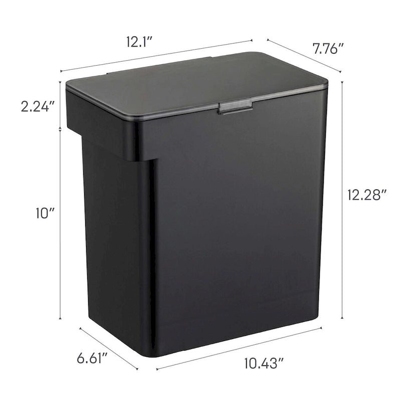 Boîte de rangement hermétique pour aliments pour animaux de compagnie - trois tailles, polypropylène, grande, 6,8 kg, 12,1 litres, 11,4 litres